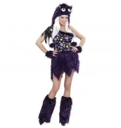 WIDMANN Costume Lusso Monster Girl Viola - Contattaci Al Numero 0815262213 -