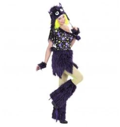 WIDMANN Costume Lusso Monster Girl Viola - Contattaci Al Numero 0815262213 - -Widmann costume lusso monster girl viola 3