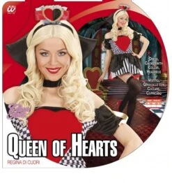 WIDMANN Costume Regina Di Cuori -Widmann costume regina di cuori 1 2