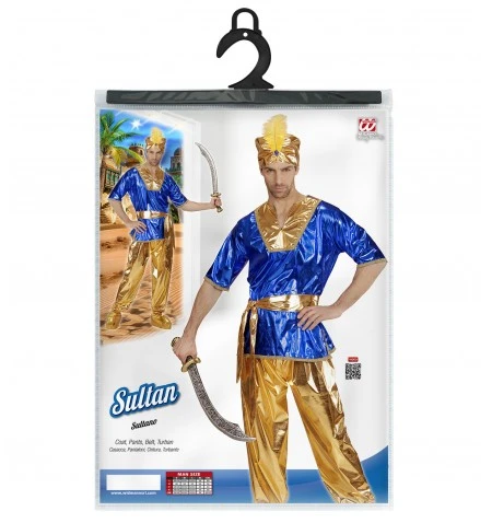 WIDMANN Costume Sultano 4 WIDMANN Costume Sultano - immagine 4