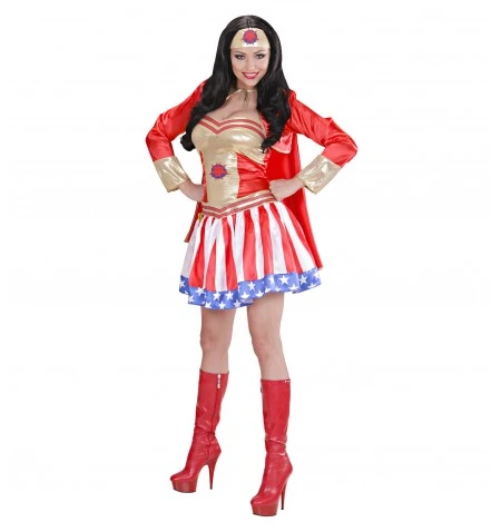 WIDMANN Costume Super Hero Girl 2 WIDMANN Costume Super Hero Girl - immagine 2
