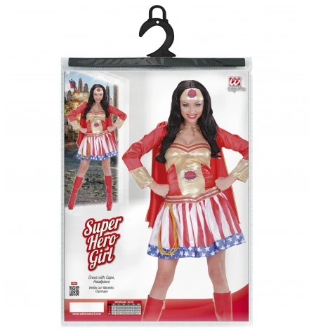 WIDMANN Costume Super Hero Girl 4 WIDMANN Costume Super Hero Girl - immagine 4