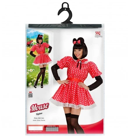 WIDMANN Costume Topina Carnevale Festival Mafia Giocoleria 4 WIDMANN Costume Topina Carnevale Festival Mafia Giocoleria - immagine 4