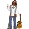 WIDMANN Costume Uomo Hippie Woodstock
