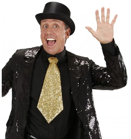 WIDMANN Cravatta Lurex Vari Colori 2 WIDMANN Cravatta Lurex Vari Colori - immagine 2