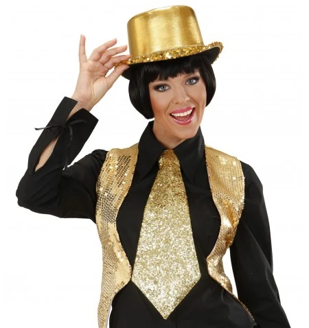 WIDMANN Cravatta Lurex Vari Colori 3 WIDMANN Cravatta Lurex Vari Colori - immagine 3