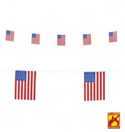 WIDMANN Festone Bandiere USA 6mt