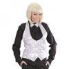 WIDMANN Gilet Donna In Paillettes Argento-contatti 0815262213-