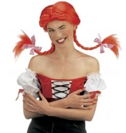 WIDMANN Parrucca Poppi Con Trecce Modellabili