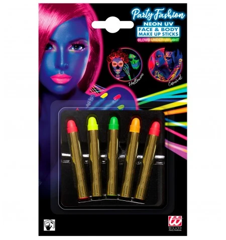 WIDMANN Set Di 5 Matite Fluorescenti 1 WIDMANN Set Di 5 Matite Fluorescenti