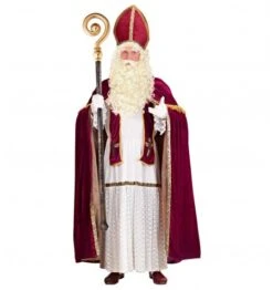 WIDMANN Set Parrucca Lusso Babbo Natale -Widmann set lusso babbo natale e st nicholas 3