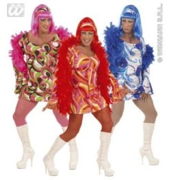 WIDMANN Vestitino Drag Queen Anni 70 - Contattaci Al Numero 0815262213 -